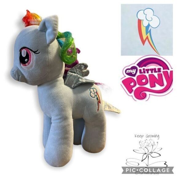 My Little Pony Build a Bear Rainbow Dash - Picture 1 of 8